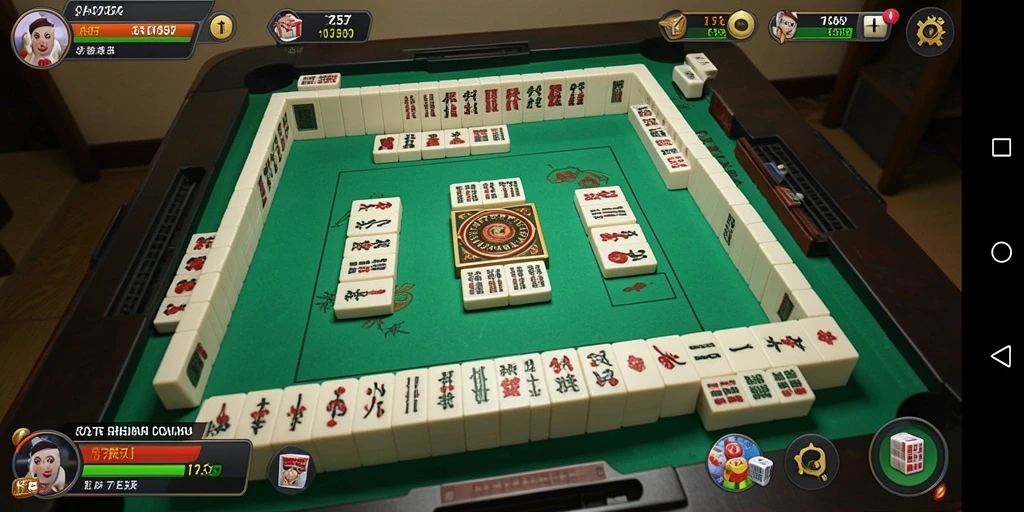 Tampilan gameplay seru dari permainan Mahjong 2757.
