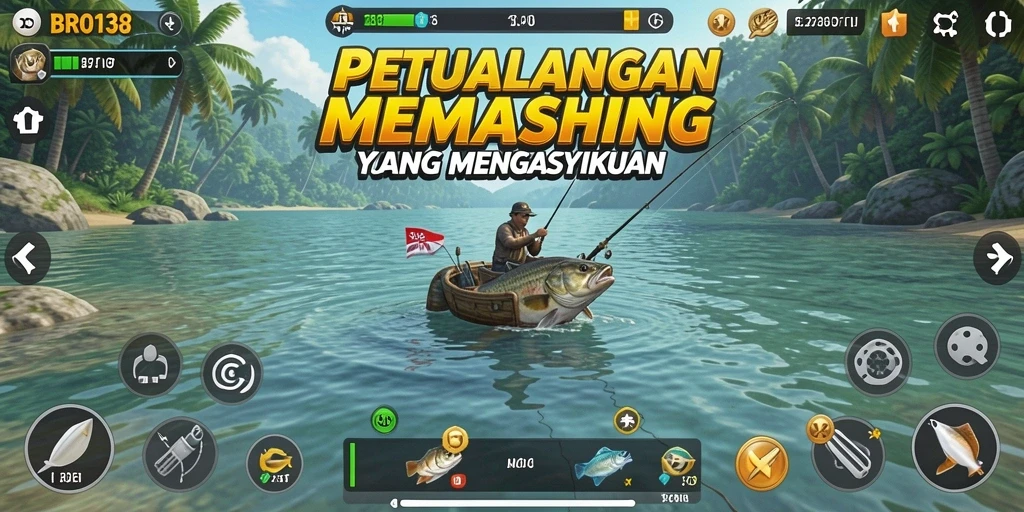 Tangkapan ikan yang beragam dalam gameplay BRO138.