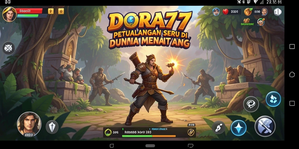 Gameplay seru DORA77 menampilkan petualangan yang menghibur.