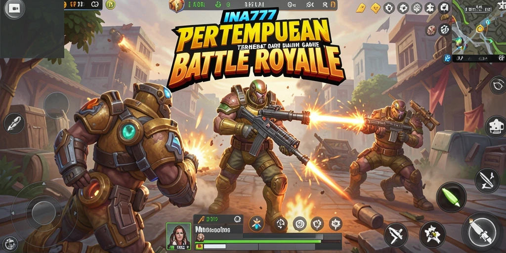 Gameplay menarik dalam pertempuran Battle Royale di INA777.