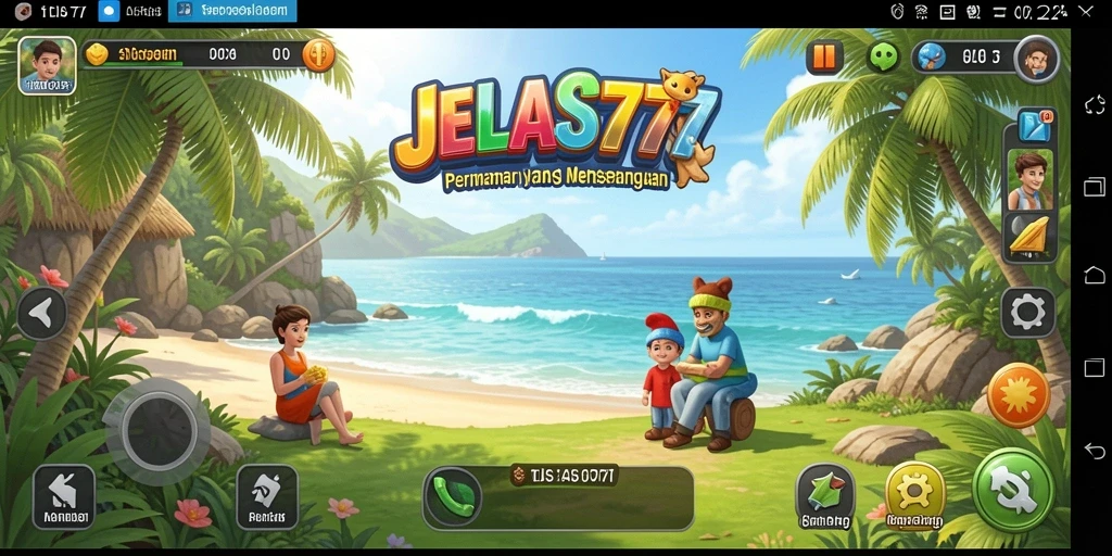 Screenshot JELAS777 menampilkan keseruan gameplay Casual.