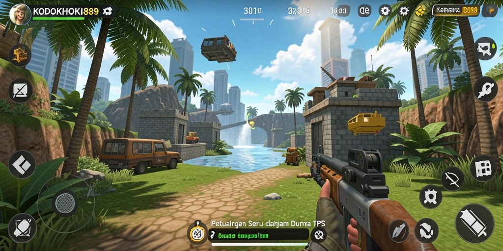 Tampilan seru dari gameplay KODOKHOKI889 yang mendebarkan.
