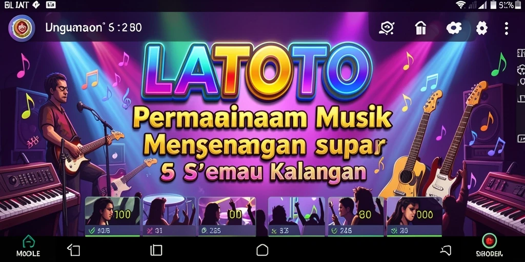 Tampilan gameplay LATOTO yang interaktif dan penuh warna.