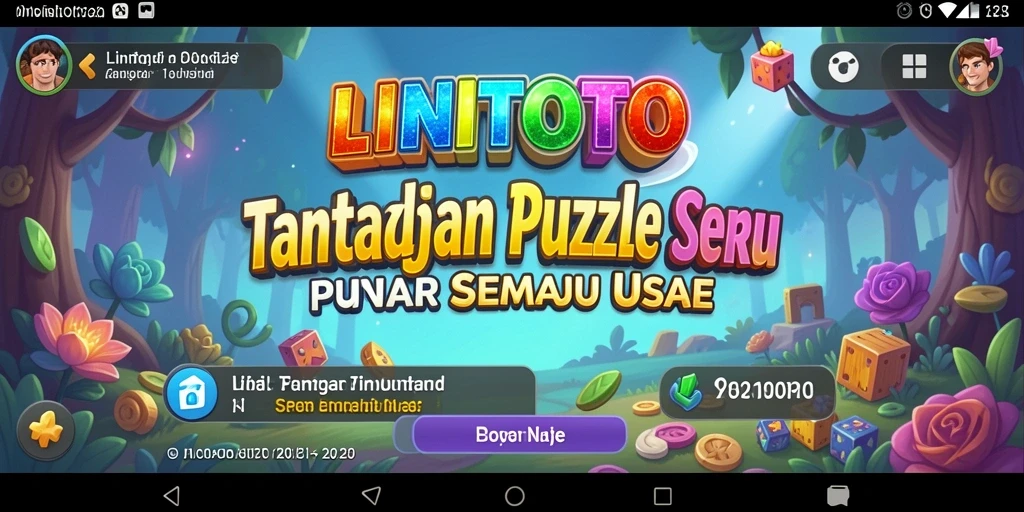 Tampilan gameplay LINITOTO yang menantang dan menyenangkan.