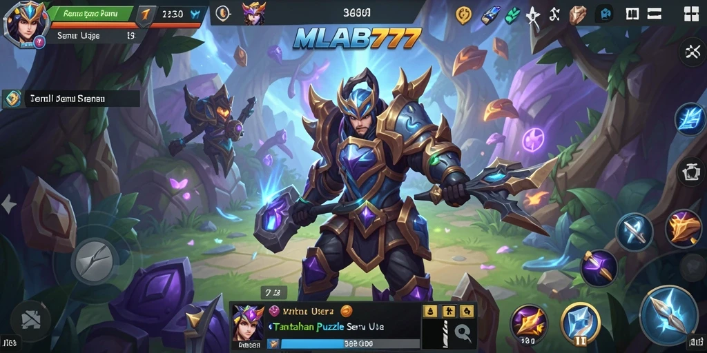Tangkapan layar gameplay <strong>MLBB777</strong> yang menunjukkan puzzle menantang dan grafik yang menarik.