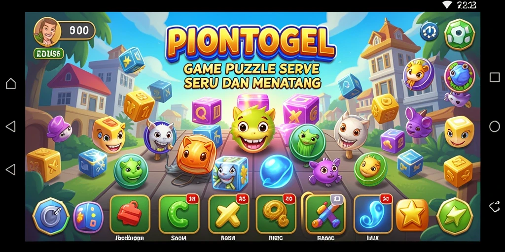 Screenshot gameplay PIONTOGEL dengan tantangan yang menarik.